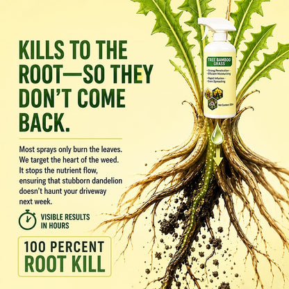 2026 SALE - Fast-Acting Natural Weed & Grass Killer Spray