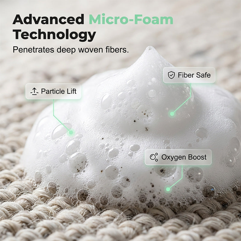 Last Day Special Price ! Buy 1 Get 1 Free Waterless Carpet Foam Stain Remover with Towel